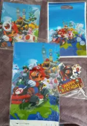 Super Mario Brothers - Mario Kart Birthday Party Supplies