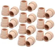 minkissy 20pcs Moxa Fire Extinguisher Moxibustion Wood Extinguisher Moxa Stick Extinguisher Moxa Accessories Extinguisher for Moxa Roller Moxibustion Massage Extinguisher Moxa Roller Tool