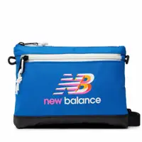 在飛比找PChome24h購物優惠-【New Balance】男女 側背包-LAB13157SB