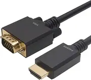 Holic HAVG20-709BB HDMI to VGA Converter Cable, 6.6 ft (2 m)