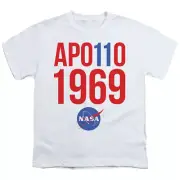NASA Kids T-Shirt Apollo 11 1969 White Tee