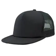 QUEENS - Plain Flat Peak Trucker Hat