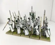 15 New Aegean High Elf Spearmen Including Command Highlands Miniatures