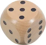 Toyvian Dice Game Prop Rounded Corner Teaching Aid for Fun Party Activities Wood Dice for Family Gatherings and Celebrations Birthdays and Housewarmings