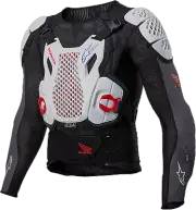 Alpinestars 6506023-1272-M Bionic Plus V2 Protection Jacket Md Black/White/Red
