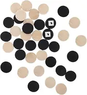 Vaguelly 30pcs Piece Checkers Pieces Lightweight Game Accessories Easy to Carry for Board Games Arts Crafts