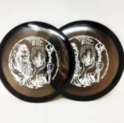 Set (2) 2022 Ledgestone Discraft Midnight CryZtal Buzzz 177g+ FREE SHIPPING 3