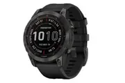 Garmin Fenix 7 Sapphire Solar Grey Titanium Black Band 010-02540-22