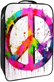 [YTYVAGT] Shoe Bags for Travel,Travel Shoe Bags for Packing,Shoe Travel Bag,Colorful Peace Graffiti Art Pattern
