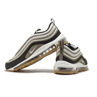 【NIKE 耐吉】休閒鞋 Air Max 97 男鞋 棕綠 黑 氣墊 復古 運動鞋(921826-203)