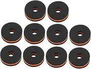 JOINPAYA 10Pcs Durable Felt Cymbal Pads Set for Drum Kit Accessories Practical Protection for Cymbals Easy to Use and Suitable for Drummers and Beginners