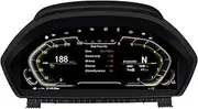 GVQXT 12.3" Digital Dash Instrument Cluster for BMW F30 F31 GT-F34 F32 F33 F36 Aftermarket Digital Cluster Instrument Speedometer Replacement Without HUD