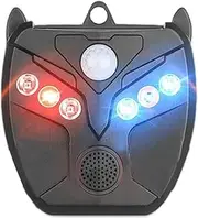 shpuuyy Animal Repeller, Solar Ultrasonic Animal Repeller Outdoor, LED Flash Lights Motion Sensor Repel Devices Adjustable Garden Accessories for Raccoon Rabbit Snake