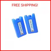 GoPong Ice Pack Flask 2 Pack (28 oz Total) - Hidden Alcohol Travel Flasks - 2 Se