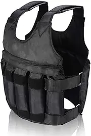 50kg Weight Vest - Running Vest, Adjust Weight Vest | 110lb Breathable Weight Loss, Gym Home Workout Walking Strength Training Fitness Cardio