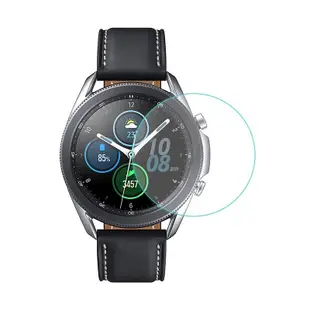 全館免運 2片裝 三星Galaxy Watch 4Classic玻璃鋼化膜 華為GT2 Pro三星S2/S3/S4螢幕保護貼 可開發票