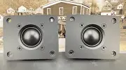 N.O.S. Pair (2) Boston Acoustics 25mm Dome Tweeters 67mmx82mm 8-ohm