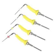 4 Pcs Dental Gutta Percha Heated Pen Plugger Tips Needles Endo Obturation
