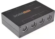 USB MIDI Interface 1-in 6-out MIDI Thru Box MIDI Splitter