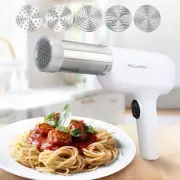 Handheld Electric Pasta Maker, Pasta Roller Machine 8-in-1 Cordless Pasta Mac...