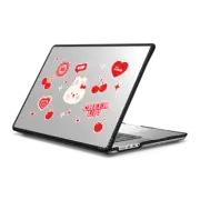 MacBook Pro 16-inch (M1 - M4) Impact Case Bunny Stickers by Poyofview