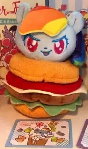 My Little Pony - Sweets With Friends - Rainbow Dash and Burger Plush