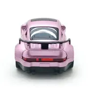 1/64 RC Drift Car Race Car Remote Control Drift Car 4WD Mini Toy w/ Lights Pink