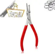 Jeweler Split Ring Pliers Beading Arts & Crafts Hobby Crafting Jewelry Tool, ...