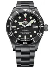 Swiss Military SMA34075.04 Automatic Mens Watch 44mm 50ATM