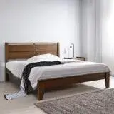 在飛比找遠傳friDay購物優惠-《Homelike》巴斯特床架組-雙人5尺 實木床架 雙人床