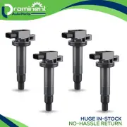 4PC Ignition Coil Pack for 00-19 Scion xA xB Toyota Yaris Prius Echo 1.5L UF316 (for: Toyota)