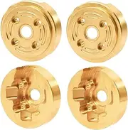 4pcs Brass Counterweight for FCX18 FCX24 1/24 Crawler Heavy Duty RC Car Accessories Replacement Parts RC Upgrade Part