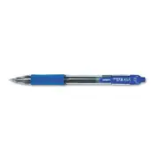 Zebra Sarasa Retractable Gel Pen, Blue Ink, Medium, Dozen