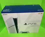 Sony PlayStation 5 Slim Disc Edition PS5 1TB White Console Gaming System