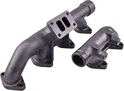 Czomoizc 3943836 3937477 Exhaust Manifold Compatible with Cummins Engine L8.9 6LTAA 6C8.3 C GAS PLUS CM556 G8.3 G8.3 CM558 GTA8.3 CM558 ISC CM2150 ISC CM554 ISC CM850 ISC8.3 CM2250