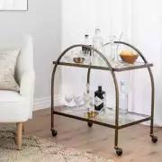 Bar Cart- Ponte Brass