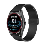 Smart Watch Metal Watchband Support Heart Rate Monitor / Pedometer