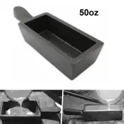 Cast Ingot Mold Mould with Handle 50oz 1.5kg Crucible Melting Casting Refining