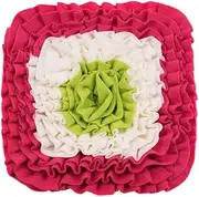 Mini Square Snuffle Mat for Small Pets, Interactive Nose Work Toy for Rabbits Hamsters Dogs, Fun Foraging Pad for Boredom Relief and Energy Release (A09)