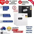 Devanti Portable Electric Mini Bar Fridge Freezer Small Refrigerator 48L Fridges