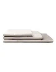 [Logan and Mason] 400TC Mega 50cm drop Sheet Set in Linen