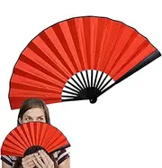 Gupcaqosjw Hand Fan for Women - Foldable Chinese Fans for Women Girls - Retro Foldable Props Chinese Style Decor for Party, Performance, Dance