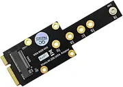MSATA to M.2 Key B Adapter M.2 SSD to MSATA Adapter MSATA to M.2 Key B SSD Adapter Easy Install