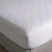 Canningvale Mattress Protectors - White, Long Single, Luxury Cotton