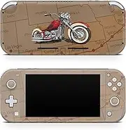 Tacky design Retro skin Compatible with Nintendo switch lite, Motorcycle switch lite Vinyl 3m stickers Full wrap cover