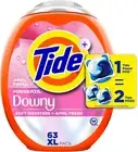 Tide Power PODs 2-in-1 Laundry Detergent Pods with Downy Soft Boosters 63 ct