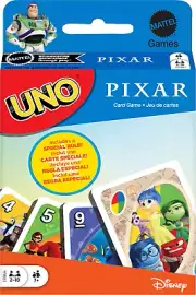 Mattel Games UNO Pixar Card Game with 112 Cards and Instructions