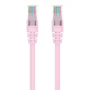 RJ45 CAT-5e Patch Cable, Snagless Molded Pink 01