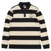 Spitfire Bighead Rugby Shirt - Off White/Black - MD