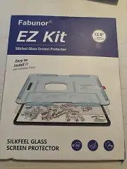 IPAD 12.9 INCH SILKFEEL Glass Screen Protector - New- IPAD 8TH 9TH GEN - EZ KIT